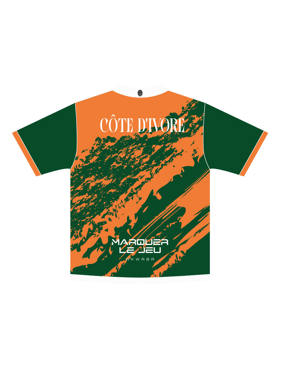 Maillot  Côte d’Ivoire – Édition “Marquer le Jeu