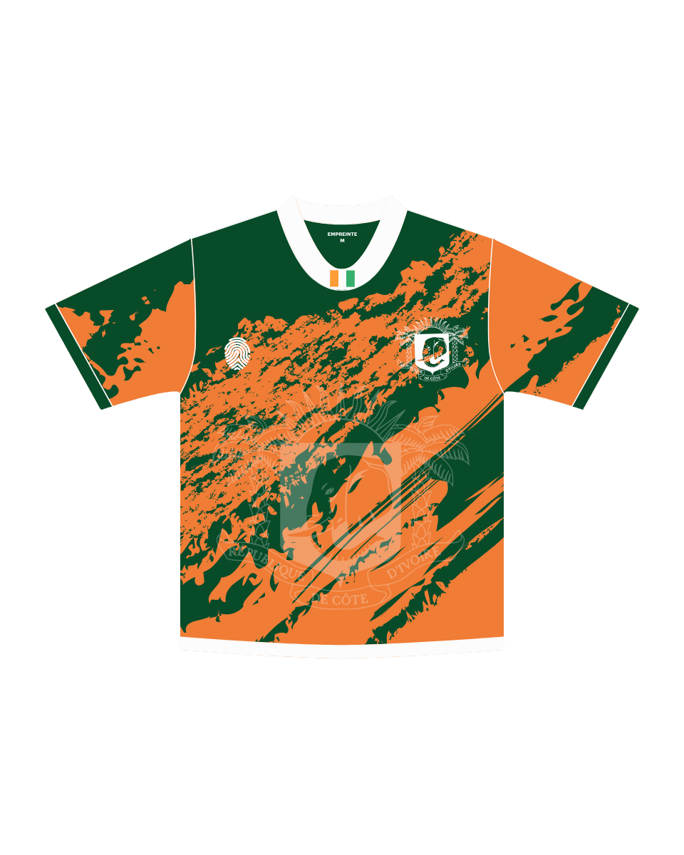 Maillot  Côte d’Ivoire – Édition “Marquer le Jeu